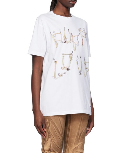 Vivienne Westwood White Graphic Print T-Shirt