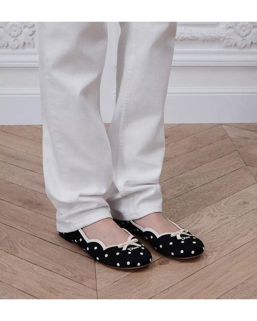 Dior Black Romance Ballet Flat