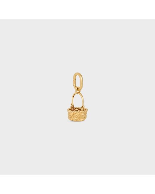 Céline Metallic Charms Panier