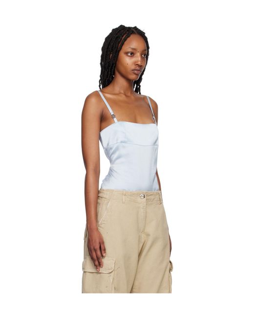 Coperni Natural Thin Shoulder Strap Jumpsuit