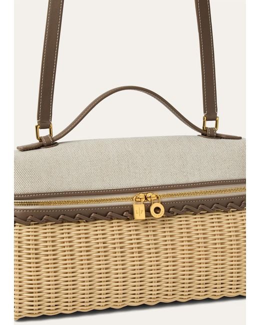 Loro Piana Metallic Extra Pocket L27 Shoulder Bag
