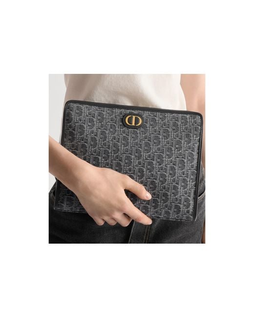 Dior Gray 30 Montaigne Dea Pouch