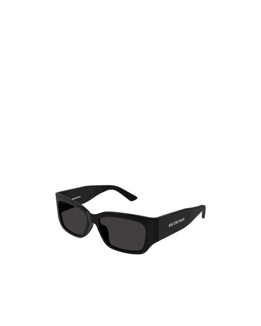 Balenciaga Black Eyewear Square Frame Sunglasses for men