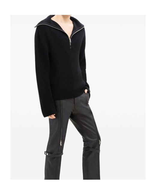 Courreges Black Sweaters for men