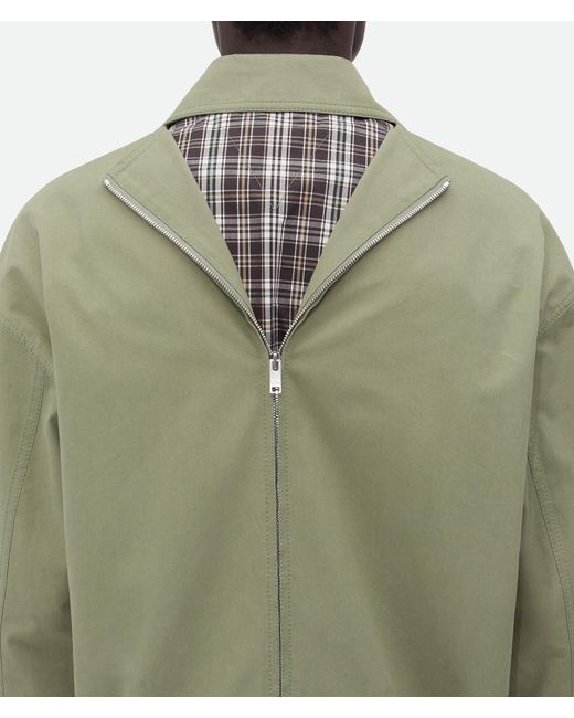 Bottega Veneta Blue Light Cotton Twill Blouson for men