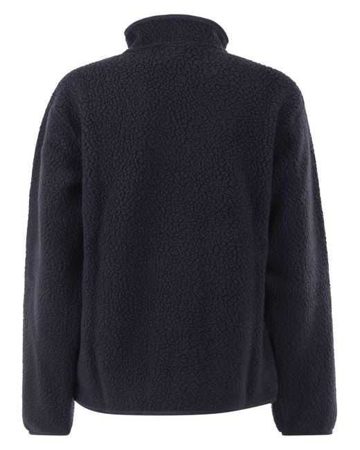 Patagonia Blue Long-Sleeve Casual Jacket