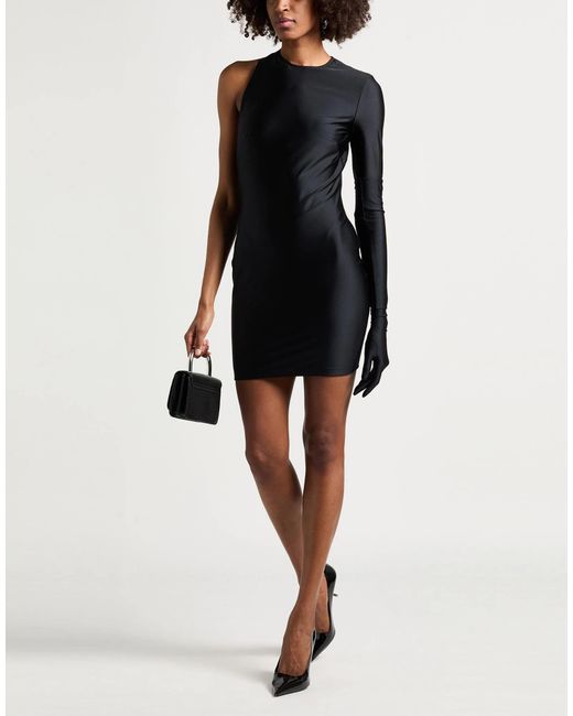 Balenciaga Black Slim-Fit Sleeveless Dress