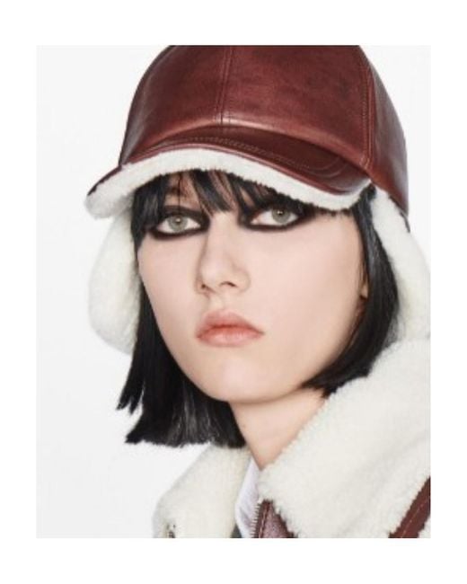 Dior Brown Logo Hat