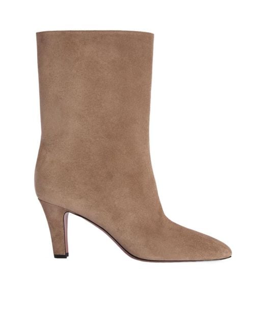 Paris Texas Brown Elsa Ankle Boot 75