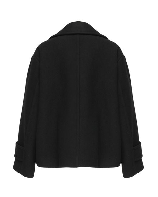 Chloé Black Long Sleeve Short Coat