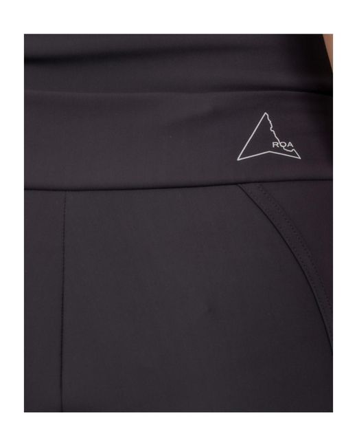 Roa Blue Casual Pants With Slits