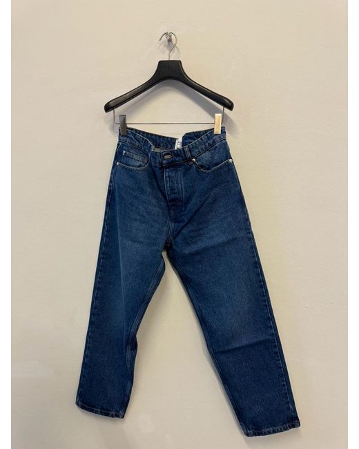 AMI Blue Ami Straight-Leg Jeans for men