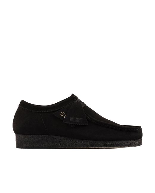 Clarks Black Wallabee Lace-Up Boots for men
