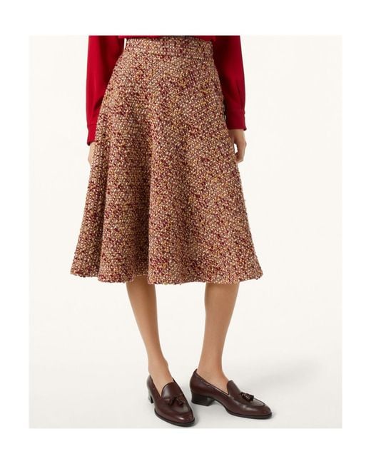 Loro Piana Brown Amely Skirt