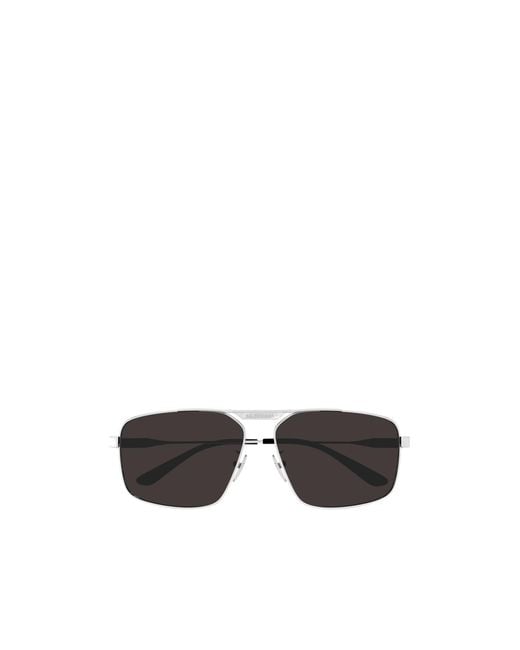 Balenciaga Multicolor Rectangular Sunglasses for men