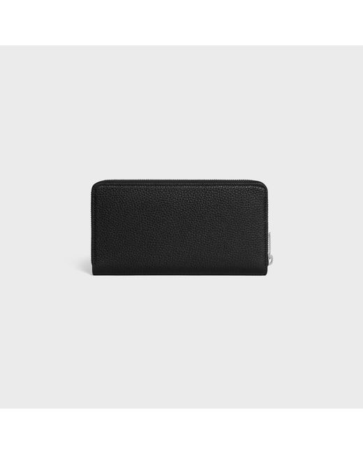 Céline Black Large Zipped Wallet for men