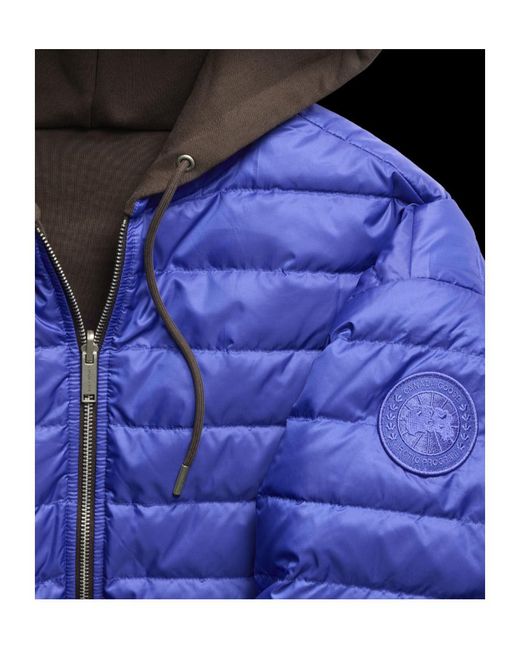 Canada Goose Green Fuse Reversible Drawstring Hoodie for men