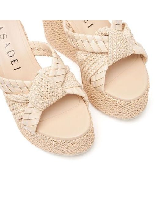 Casadei Natural Formentera Wedges