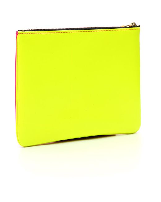 Comme des Garçons Pink Logo Wallet