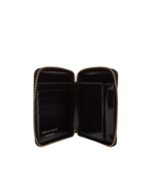 Comme des Garçons Black Comme Des Garçons Wallet Polka Dot Embossed Wallet for men