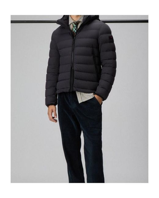 Peuterey Black Boggsns Down Jacket for men