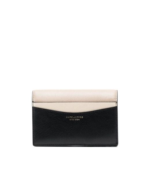 Marc Jacobs Black Zippered Detail Wallet