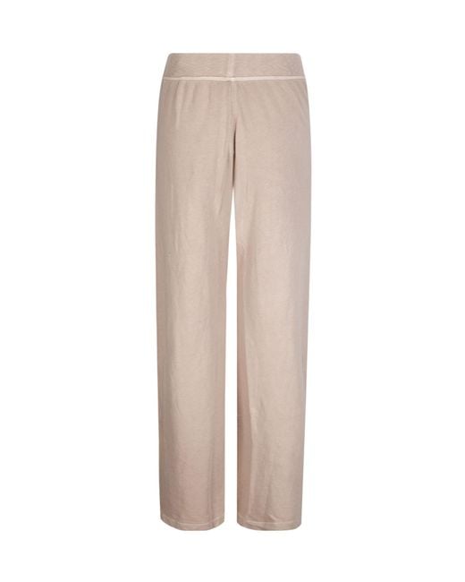 James Perse Natural Wide Leg Sweatpants