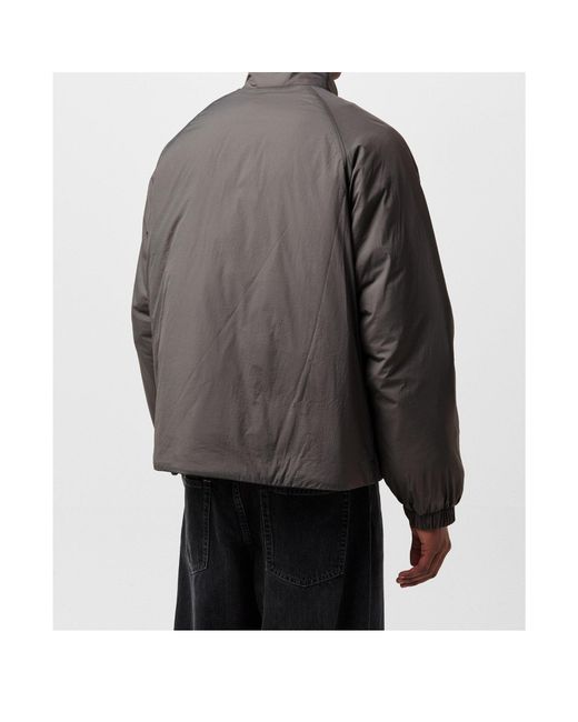 Represent Gray Stand-Up Collar Casual Jacket for men
