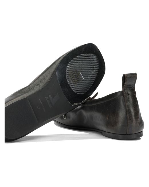 Alohas Black 'Rosalind' Classic Ballet Flats