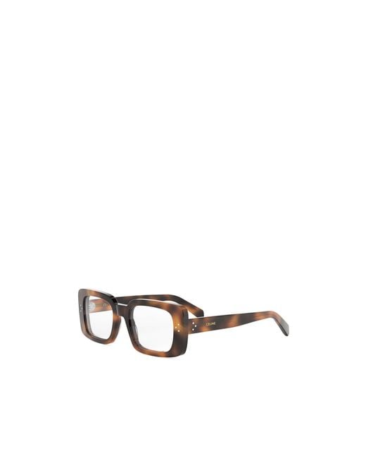 Céline White Full Frame Plain Mirror