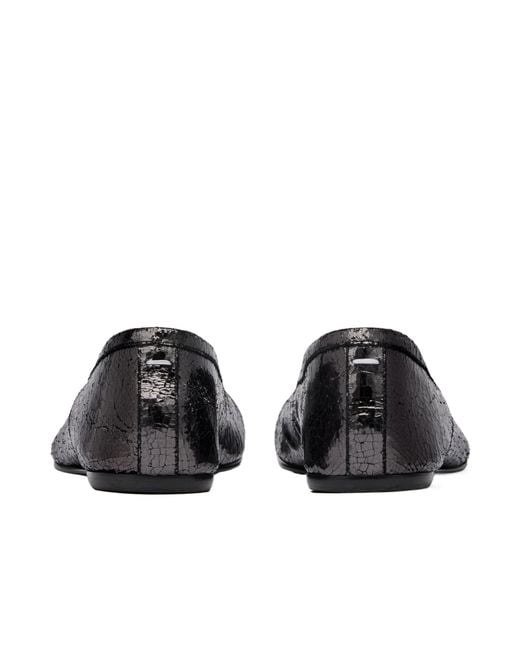 Maison Margiela Black Tabi Broken Mirror New Ballerinas