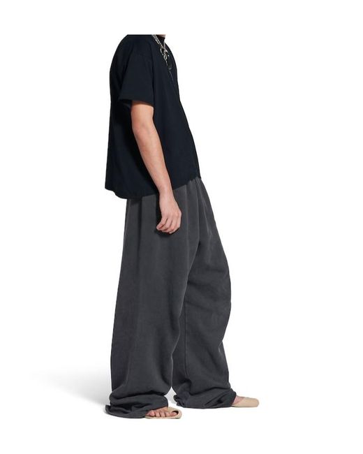 Balenciaga Gray X Automobili Lamborghini Oversized Sweatpants for men