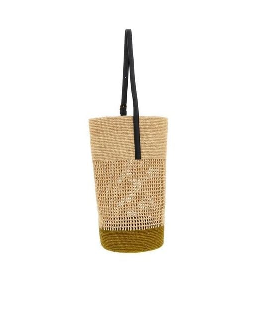 Khaite White Billie Open Top Shoulder Bag