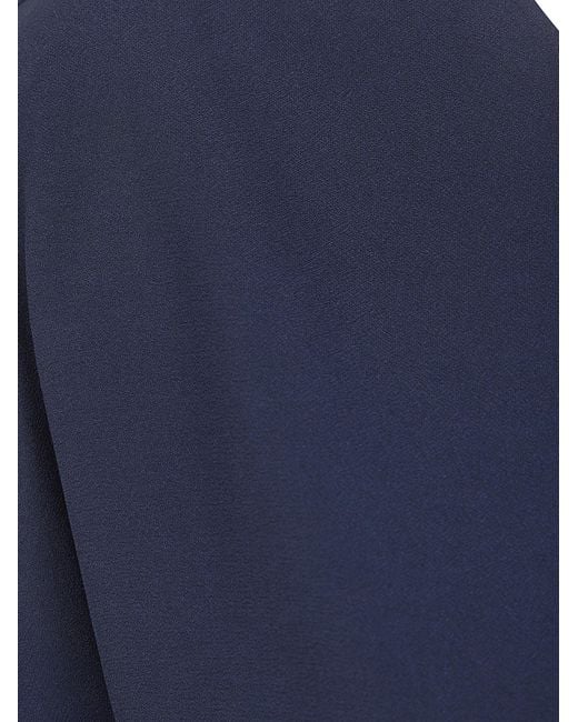 Fabiana Filippi Blue Classic Wide Blouse