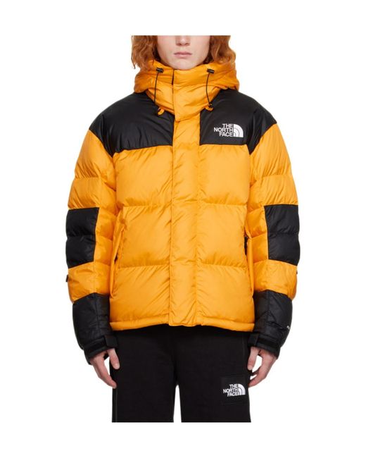 The North Face Orange Hmlyn Baltoro Logo-Print Jacket for men