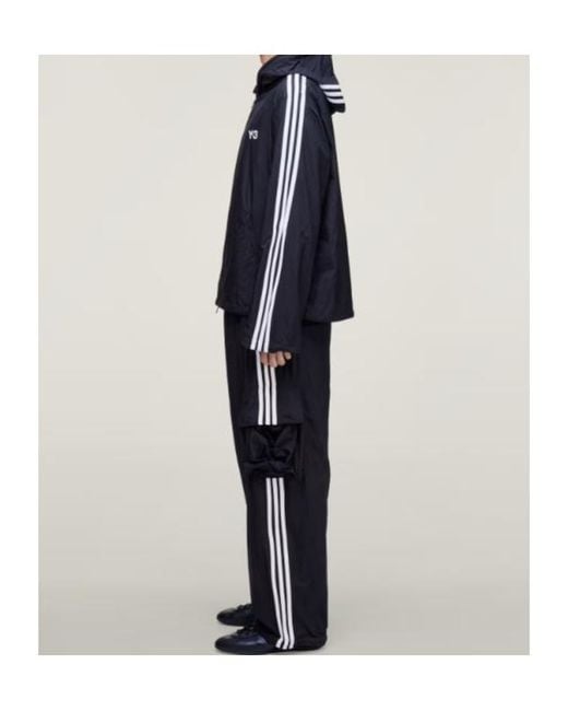 Y-3 Blue Wired 3-Stripe Track Jacket for men