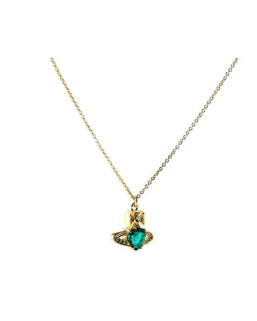 Vivienne Westwood Metallic Simple Necklace