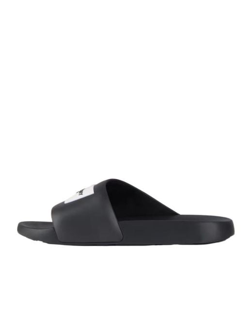 Givenchy Multicolor Paris Label Flat Slides for men
