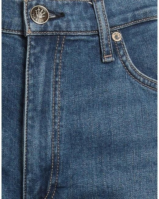 Rag & Bone Blue High-Waisted Straight-Leg Jeans