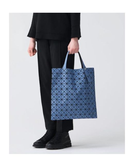 Issey Miyake Blue Prism Denim Tote Bag