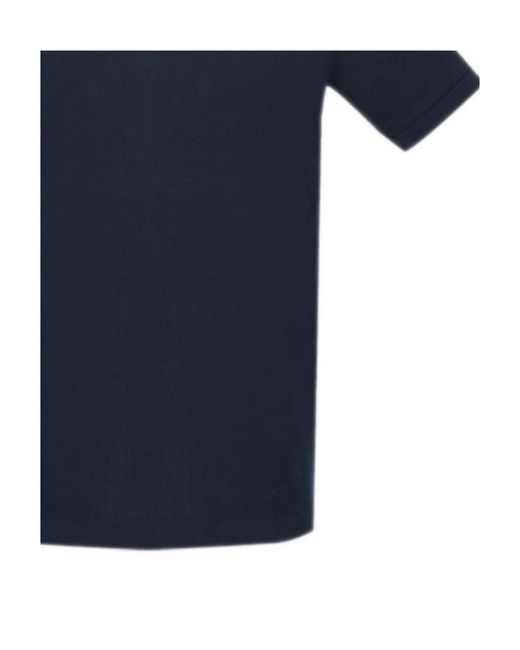 Comme des Garçons Blue Heart-Patch Polo Shirt for men