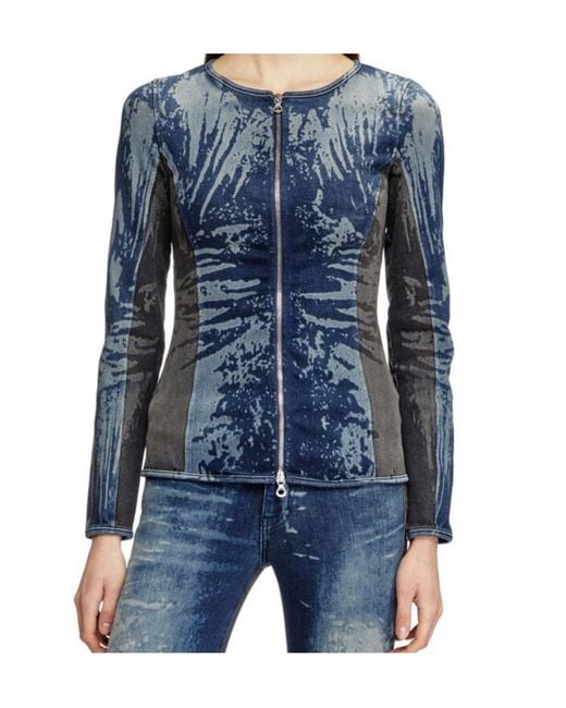 DIESEL Blue Gary Top