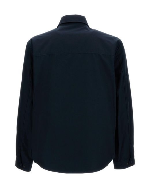 Woolrich Blue Light Over-Shirt Ramar for men