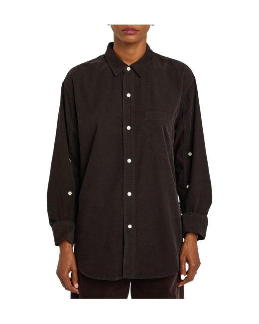 Citizens of Humanity Black Corduroy Shirt