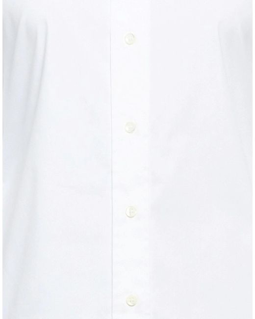 Brunello Cucinelli White Solid Color Shirts