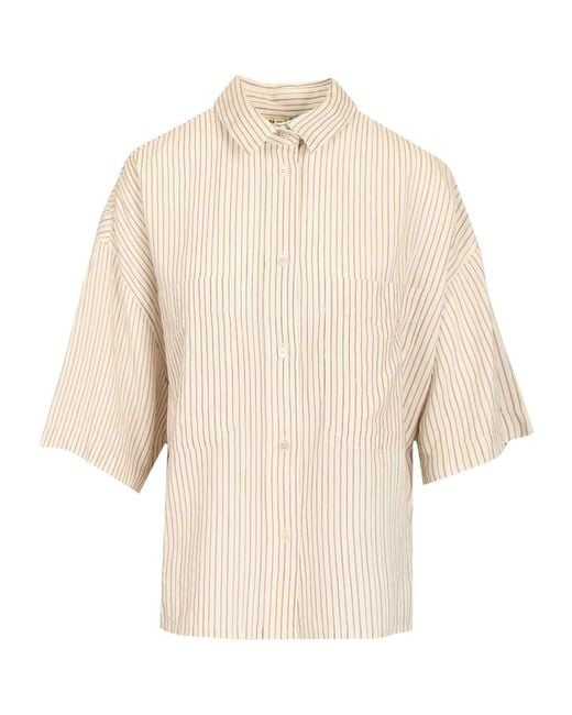 Barena Natural Striped Shirt