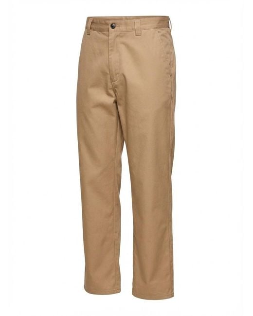 Gucci Natural Logo Detailed Straight-Leg Trousers for men