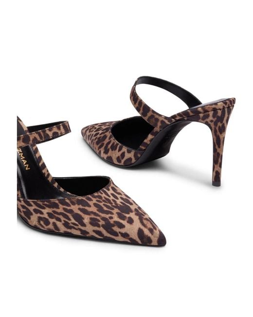 Stuart Weitzman Brown Stuart Power Mule 85