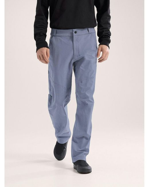 Arc'teryx Blue Cronin Belt-Loop Casual Pants for men