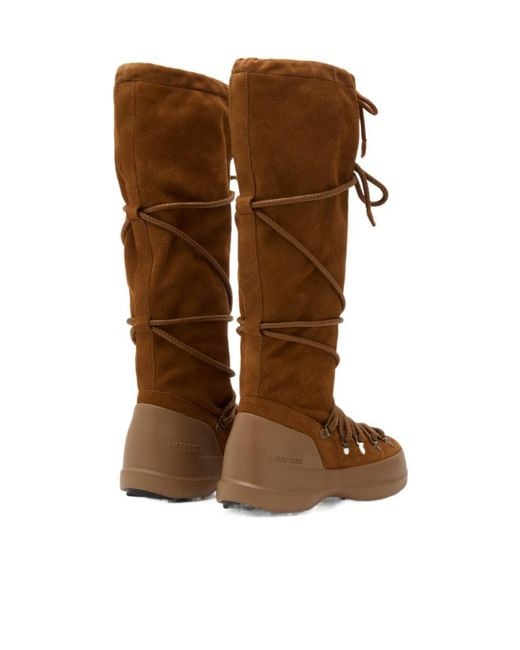 Moon Boot Brown Luna Extra Boots